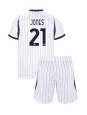 Otroške Nogometnih dresov Inter Milan Curtis Jones #21 Gostujoči 2026-27 Kratki rokavi (+ hlače)
